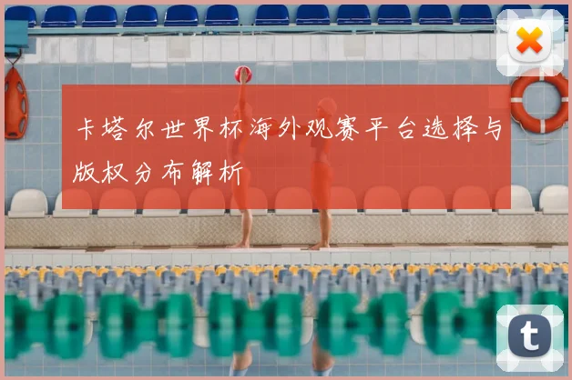 卡塔尔世界杯海外观赛平台选择与版权分布解析